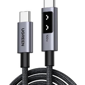 Ugreen Cable Tipo C 100w Con Pantalla Led