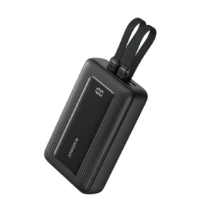 Anker Zolo Power Bank 10K (30W, Dual Built-In USB-C and Lightning Cables